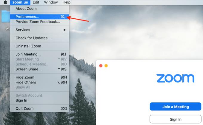 Reparar AirPods que no funcionan con Zoom en Mac