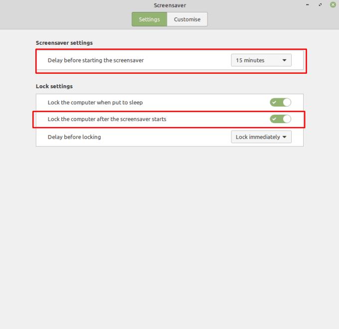 Linux Mint: come impedire al salvaschermo di bloccare il computer