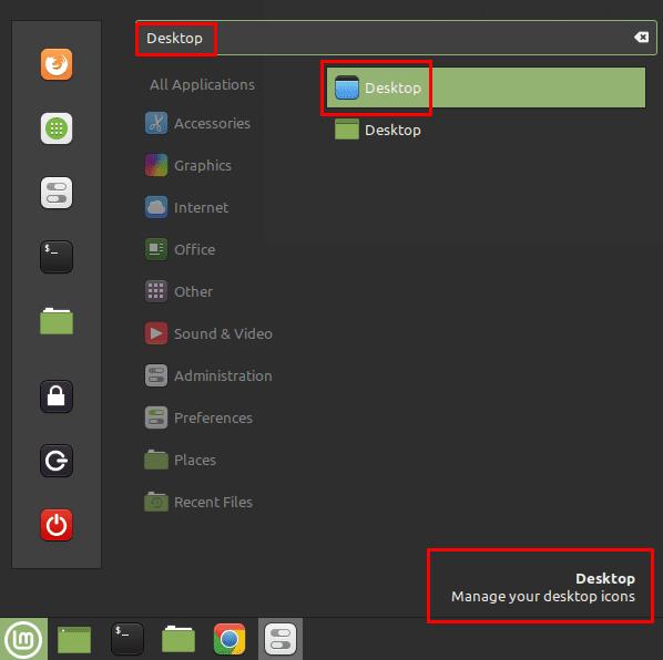 Linux Mint: Cách định cấu hình các biểu tượng trên màn hình của bạn