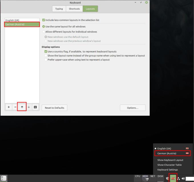 Linux Mint: So ändern Sie Ihr Tastaturlayout