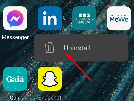 Risolto il messaggio non inviato in Snapchat