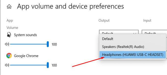 Chrome: Âm thanh không hoạt động qua tai nghe