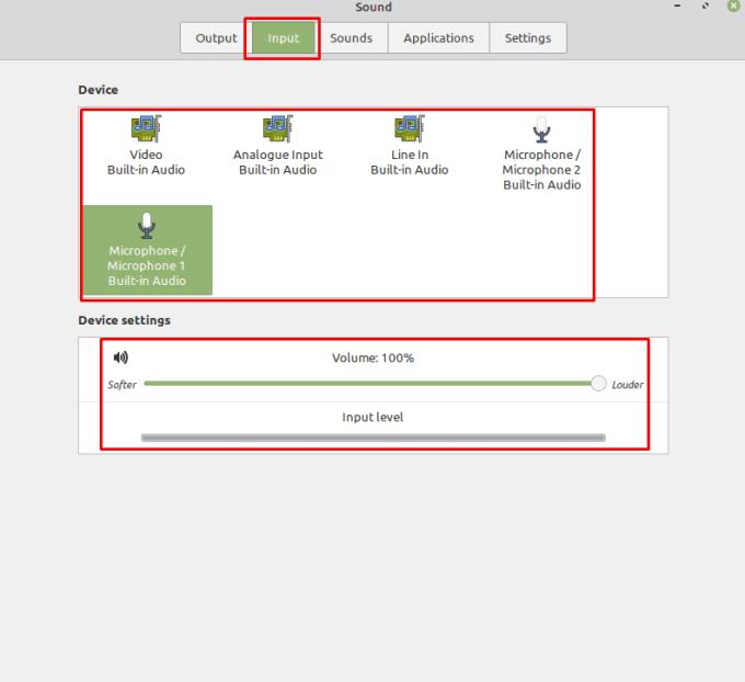 Linux Mint: een audioapparaat selecteren en configureren