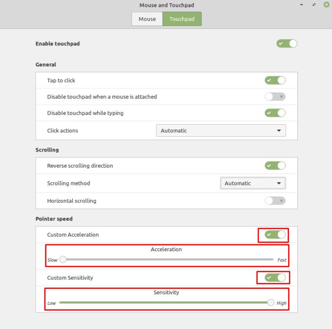 Linux Mint: como configurar um touchpad de laptop