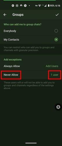 Telegram: hoe u kunt voorkomen dat anderen u aan groepen toevoegen
