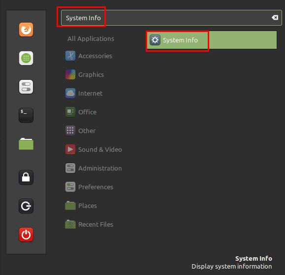 Linux Mint: come visualizzare le informazioni di sistema