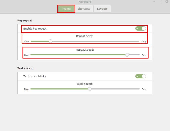 Linux Mint: So konfigurieren Sie die Verzögerung und Geschwindigkeit der Tastenwiederholung