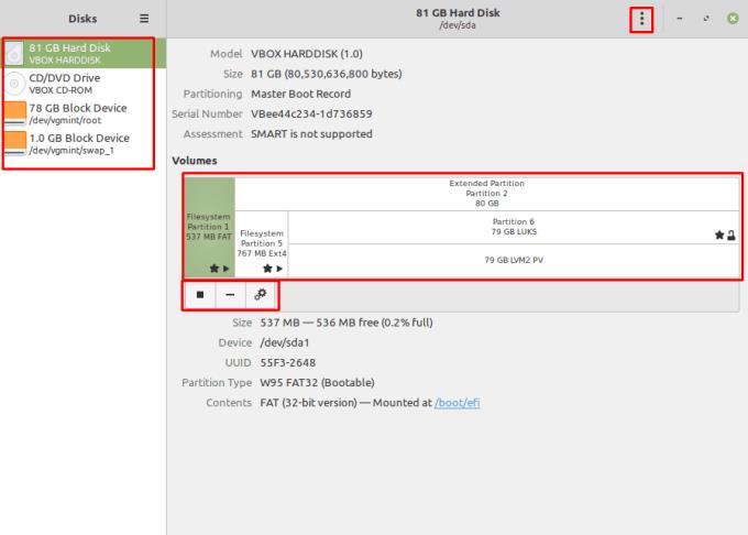 Linux Mint: come visualizzare e gestire le partizioni di sistema