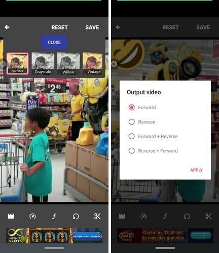 Android：ビデオループを作成する方法