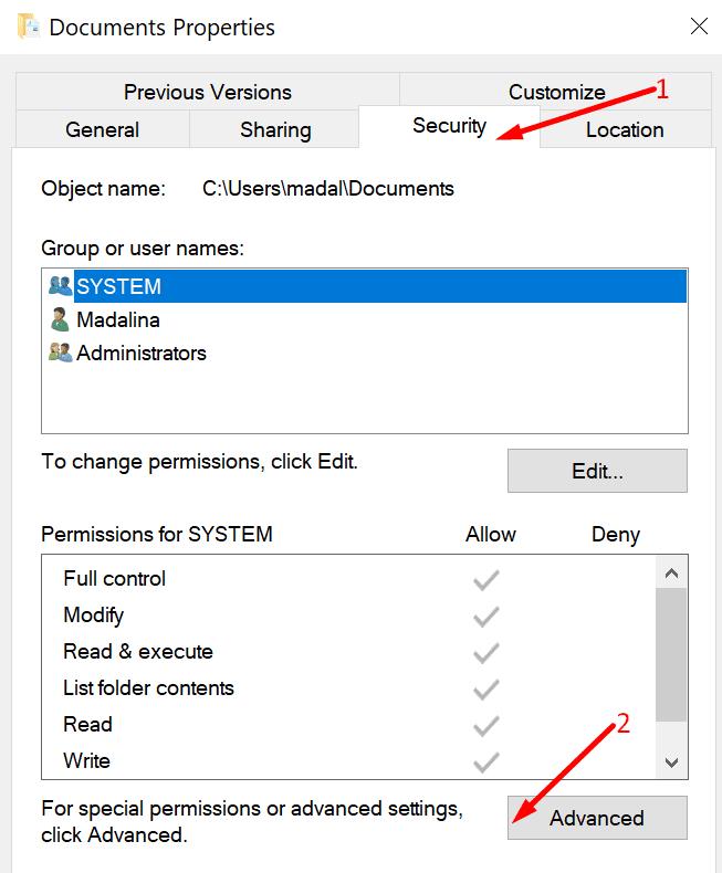 OneDrive：ドキュメントはWindows10では利用できません