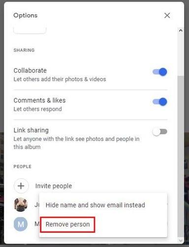 Como compartilhar / cancelar o compartilhamento de um álbum do Google Fotos