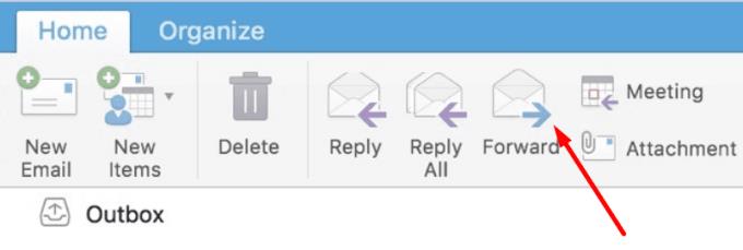 Outlook: Cách chuyển tiếp nhiều email cùng một lúc