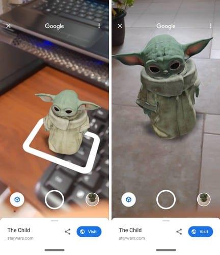 Búsqueda de Google: Cómo ver a Grogu de The Mandalorian en tu sala de estar