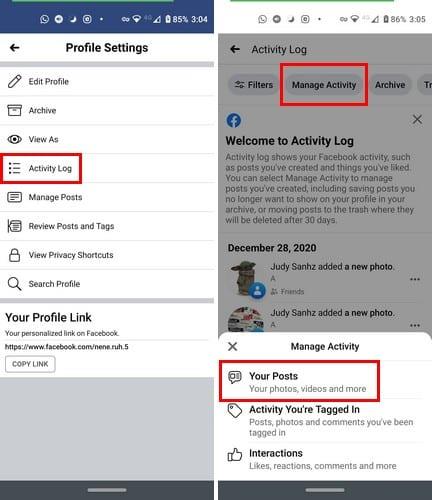 Facebook: Jak usuwać posty zbiorczo