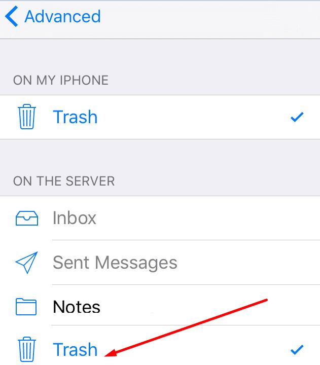 Khắc phục: Không thể xóa thư rác trên iPhone