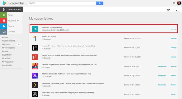 Cómo administrar sus suscripciones de Google Play en Android