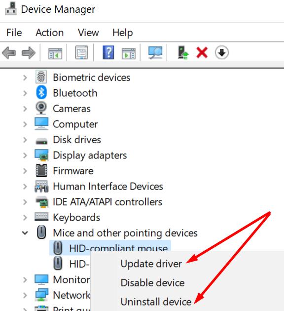 Windows 10：マウス設定を変更できません