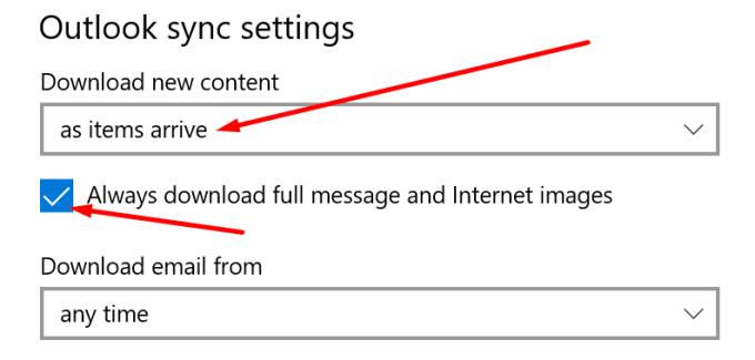 Outlook: อีเมลบางฉบับไม่แสดงในกล่องจดหมาย