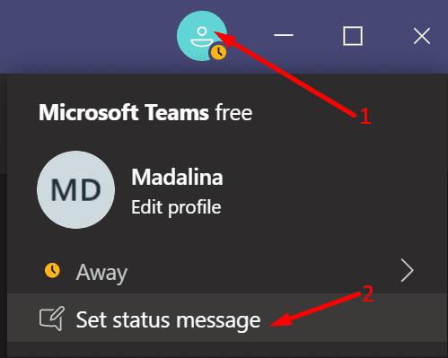 Microsoft Teams 如何設置外出警報