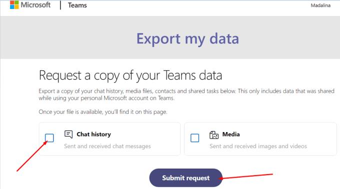 Microsoft Teams: come esportare la cronologia chat