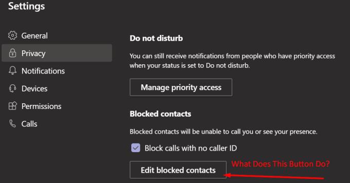 Microsoft Teams：誰かをブロックする方法