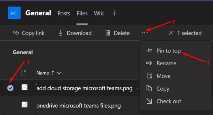 Microsoft Teams：ファイルを整理する方法