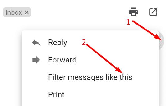 Gmail : ce message semble dangereux