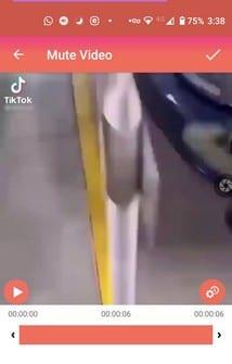 Cómo quitar audio de un video de Android