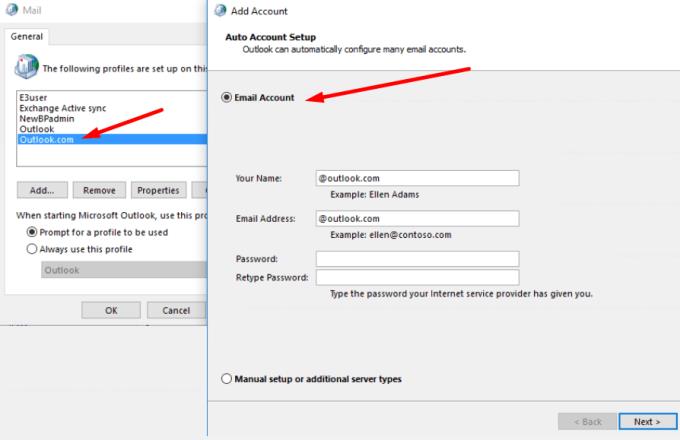 Problemen oplossen Outlook Store-knop wordt niet weergegeven
