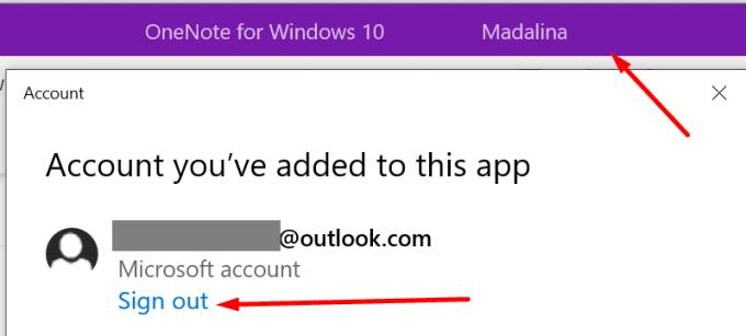 Napraw błąd OneNote 0xE401065D, 0xE000145C, 0xE4010640