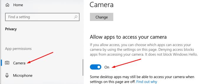 MicrosoftTeamsがカメラを検出しない問題を修正