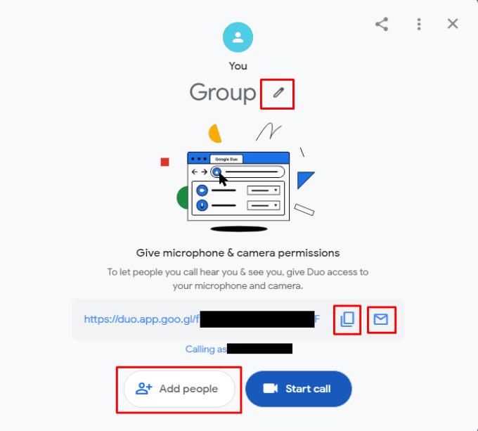 Google Duo：グループチャットを作成する方法