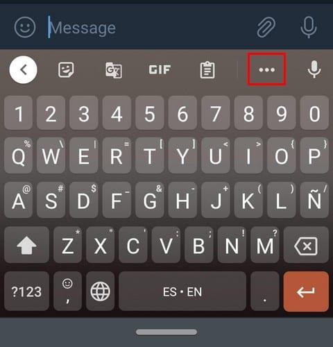 Cách xóa dải đề xuất trong Gboard