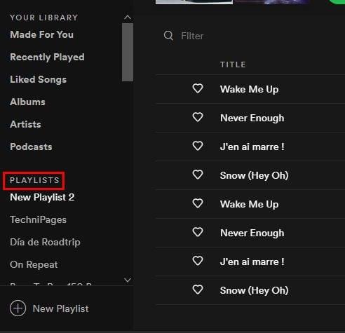 Spotify: come unire le playlist