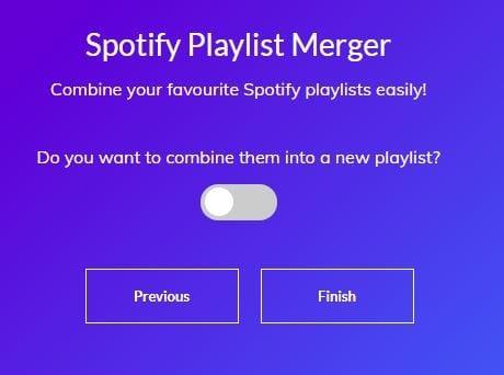 Spotify: Cách hợp nhất danh sách phát