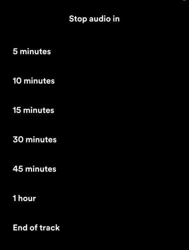 Come impostare un timer di spegnimento su Spotify – Android