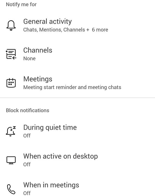 Le notifiche di Microsoft Teams non funzionano su iPhone