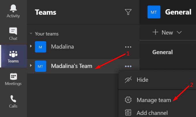 Microsoft Teams：コメントと返信を無効にする方法