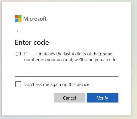 Microsoft 암호를 재설정하는 방법