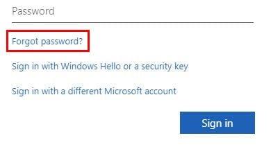 Microsoft 암호를 재설정하는 방법