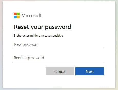 Comment réinitialiser votre mot de passe Microsoft