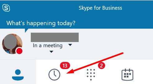 Skype for Business：チャット履歴の場所