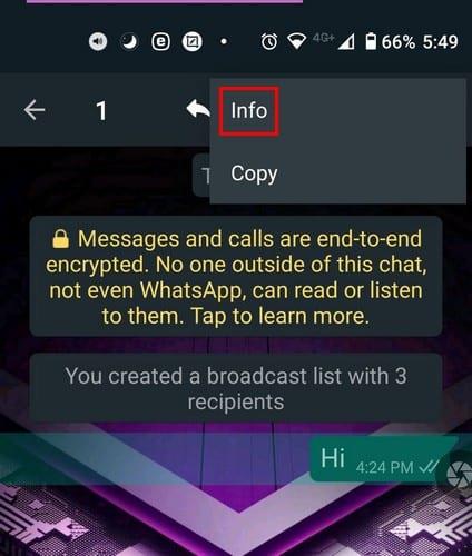 WhatsAppでブロードキャストメッセージを送信する方法