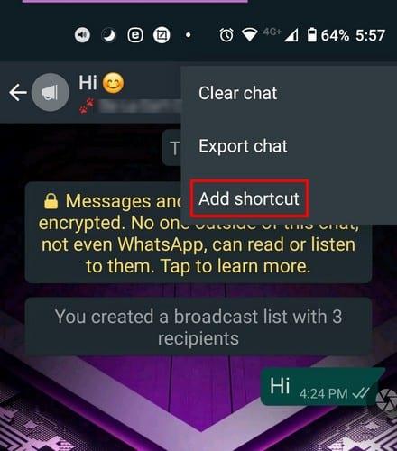 Como enviar uma mensagem de broadcast no WhatsApp