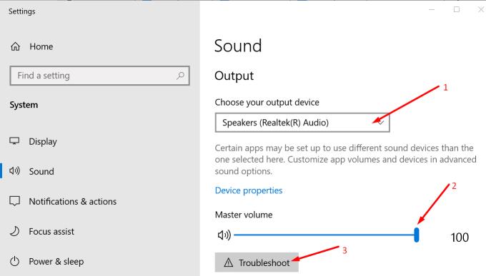 Correction du zoom audio ne fonctionnant pas dans le navigateur