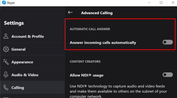 Solución: Skype responde las llamadas automáticamente
