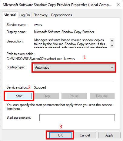 Windows 10: 오류 0x81000203 수정