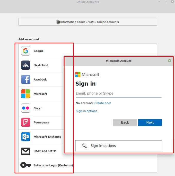 Linux Mint: So melden Sie sich bei Ihren Online-Konten an