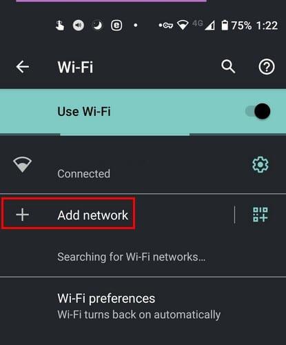 Android 10: come cancellare le connessioni Wi-Fi salvate