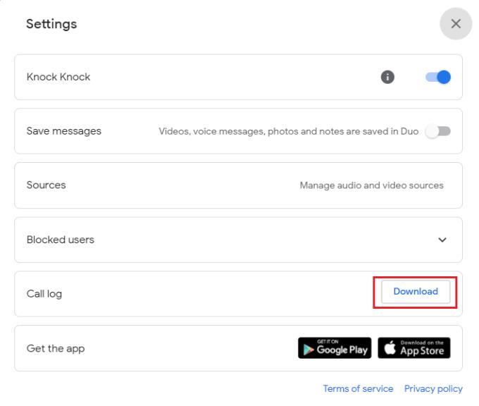 Google Duo: como revisar seu registro de chamadas